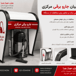 سایبان جارو برقی - تجهیزات بانکی ویژن مهراز ویرا